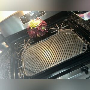 Non-Stick Black-Grey Griddle Pan